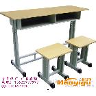 供应逾洋YY-KZY-04双人课桌凳、钢木课桌凳