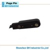 平底式（SMT） pogo pin影音器材镀金6pin磁吸连接器