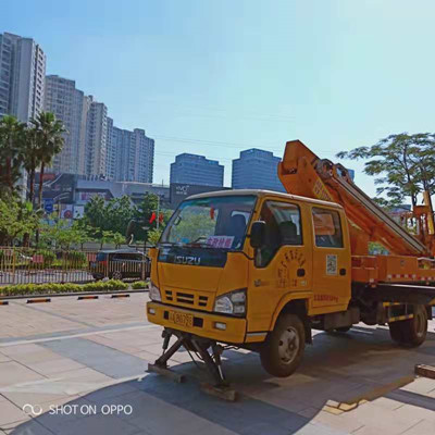 广东雷州路灯工程车出租-中桥建