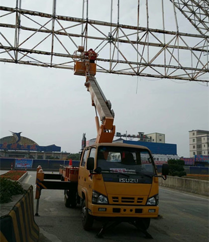 广东龙门28米升高车出租-中桥建