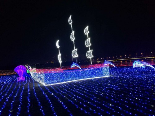 新闻：临汾灯光艺术节宣传