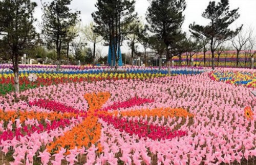 平山国际风车节制作-厂家