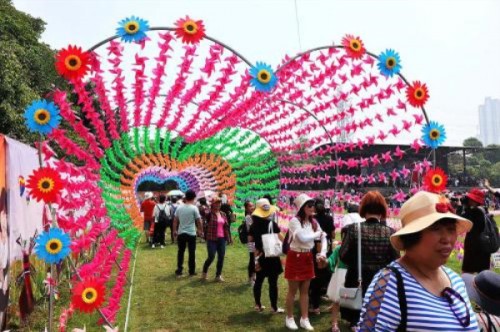 平山国际风车节制作-厂家