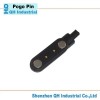 平底式（SMT） pogo pin2.54mm间距弹簧针连接器工业设备镀金