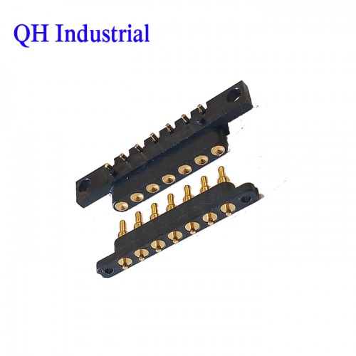 充电针7.62mm间距弹簧针连接器数据通信设备镀金