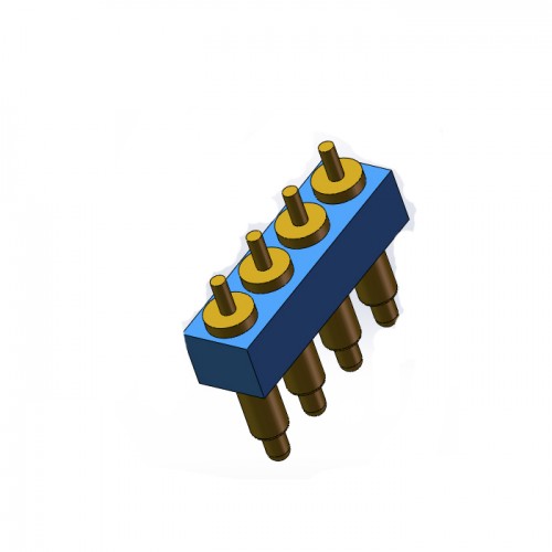 焊线式 pogo pin磁吸式充电线自动化