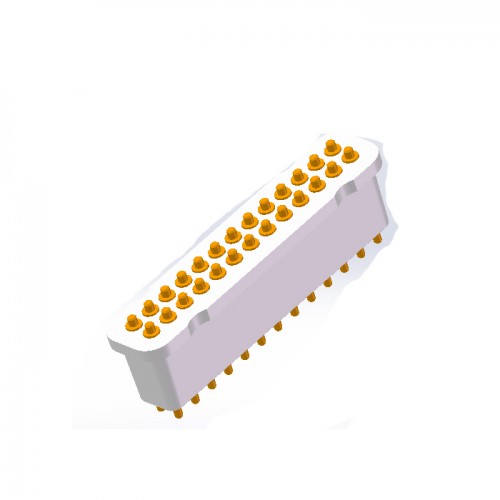 折弯式 pogo pin磁吸数据线镀金黄铜充电军工通讯