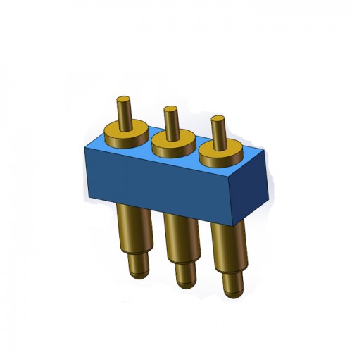 细小pogo pin2.0mm间距弹簧针连接器打印机 充电