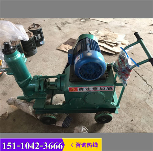 新闻山东莱阳HJB-3单缸活塞式压浆机有限责任公司供应