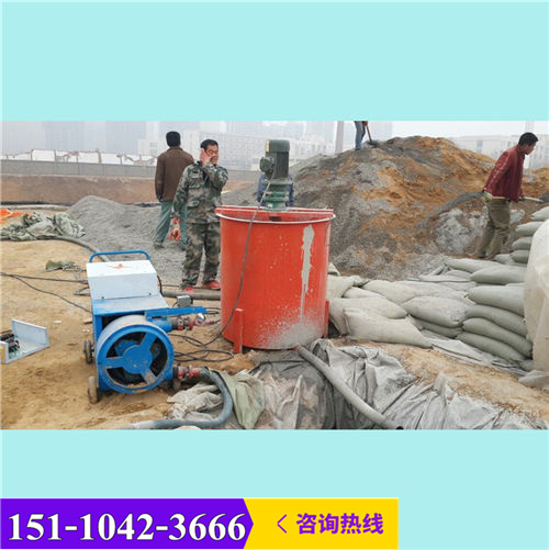 新闻（广水市HJB-2挤压式砂浆注浆泵详情