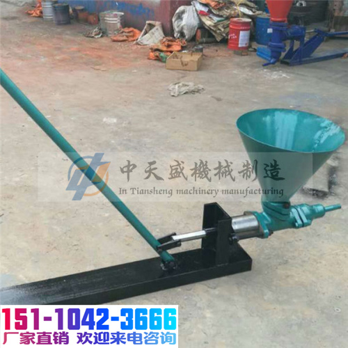 新闻（广西柳州手动水泥砂浆灌浆泵施工方案