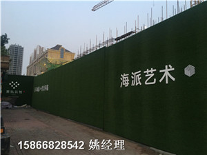 新闻:市政背景墙塑料草皮@定制价格天津津南
