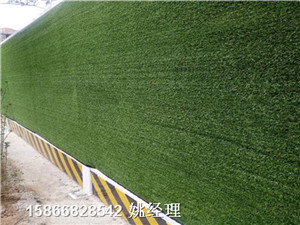 哈尔滨市政绿草围挡人工草皮安装简单