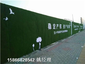 新闻:工地围墙环保草皮@分类特性天津南开