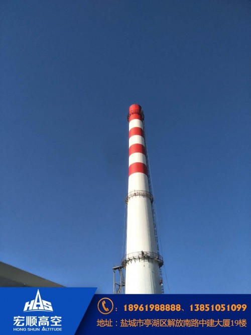新闻：景德镇水泥烟囱安装Z型爬梯多少钱