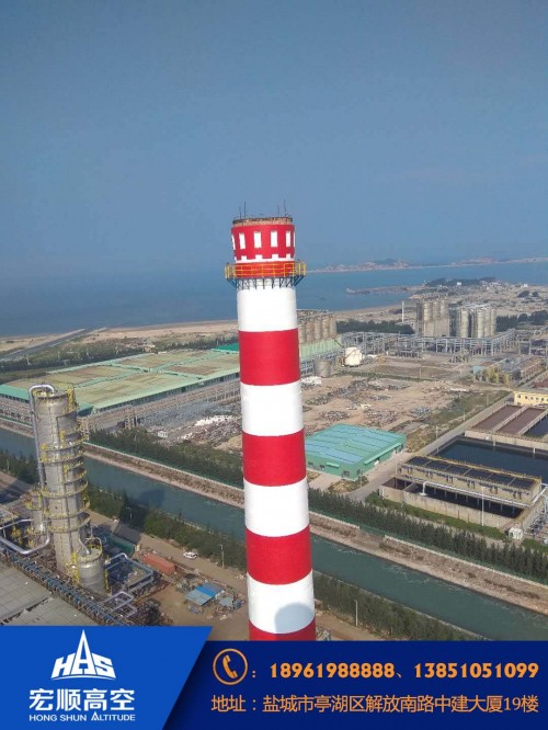 新闻：扬州锅炉烟囱安装检测平台多少钱