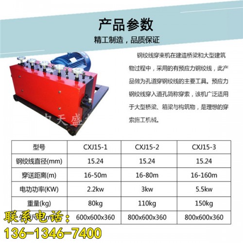 新闻：芜湖市钢绞线穿线机穿线机4有限责任公司供应