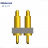 充电顶针电池连接器航空航天镀金黄铜