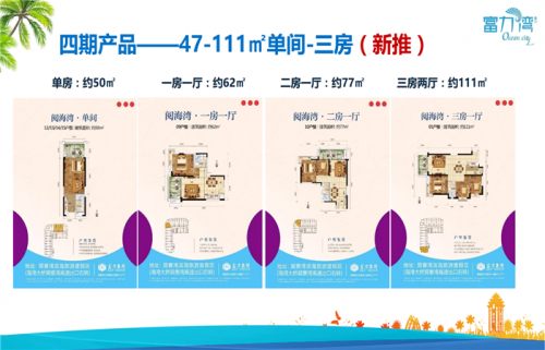 惠州惠东富力湾在售楼栋位置怎么样?户型图?