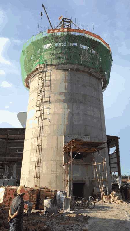 烟囱新建、安徽安庆75米水泥烟囱新建欢迎来电咨询