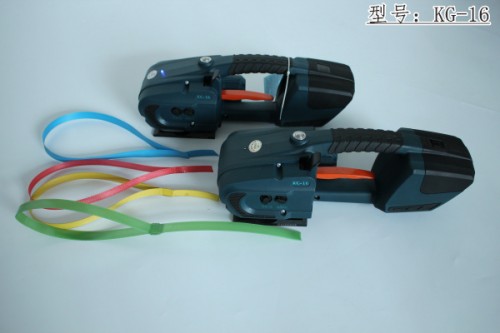 好消息:宜州凯工KG-16塑钢带电瓶打包机